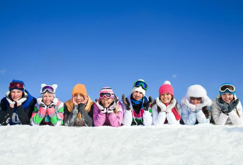 vacation in Cortina ski school included